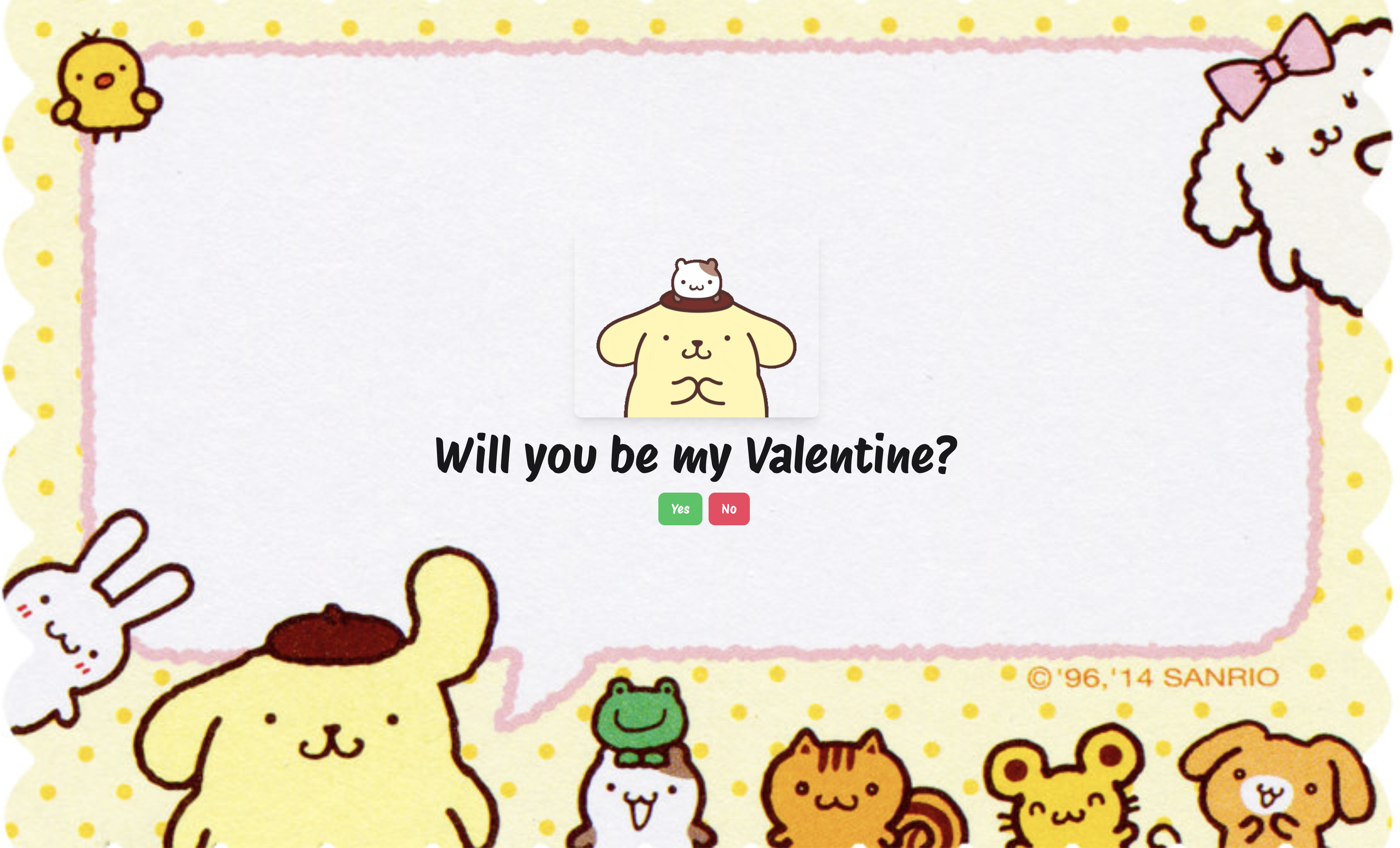 Valentine's Proposal